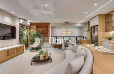 Apartamento com 3 dormitórios à venda, 82 m² por r$ 1.000.000,00 - setor marista - goiânia/go