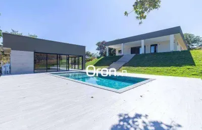 Casa à venda, 915 m² por r$ 5.490.000,00 - condomínio alto da boa vista - senador canedo/go