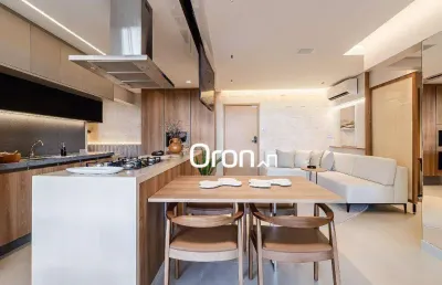 Apartamento à venda, 77 m² por r$ 780.000,00 - setor pedro ludovico - goiânia/go