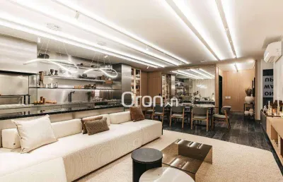 Apartamento com 3 dormitórios à venda, 130 m² por r$ 1.330.000,00 - setor oeste - goiânia/go