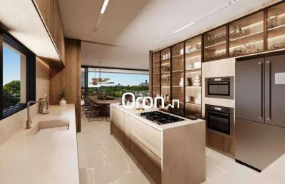 Apartamento com 4 dormitórios à venda, 264 m² por r$ 4.695.000,00 - setor marista - goiânia/go