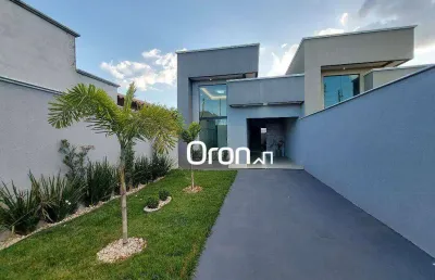 Casa à venda, 120 m² por r$ 420.000,00 - residencial pedro miranda - senador canedo/go