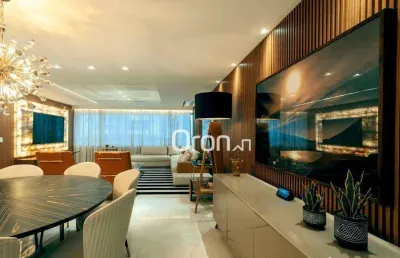 Apartamento com 4 dormitórios à venda, 260 m² por r$ 2.420.000,00 - setor marista - goiânia/go