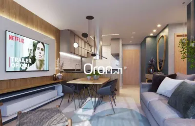 Apartamento à venda, 67 m² por r$ 716.000,00 - setor marista - goiânia/go