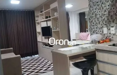 Flat à venda, 38 m² por r$ 449.000,00 - jardim goiás - goiânia/go