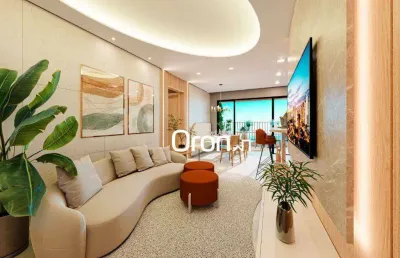 Apartamento com 2 dormitórios à venda, 69 m² por r$ 721.000,00 - setor marista - goiânia/go