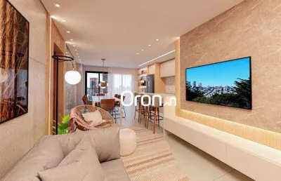 Apartamento à venda, 109 m² por r$ 723.000,00 - setor marista - goiânia/go