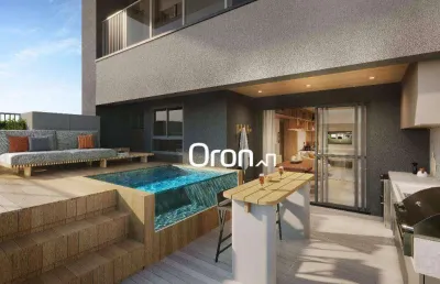 Apartamento com 2 dormitórios à venda, 101 m² por r$ 1.479.000,00 - setor bueno - goiânia/go