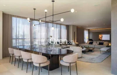 Apartamento com 3 dormitórios à venda, 297 m² por r$ 5.076.000,00 - setor marista - goiânia/go