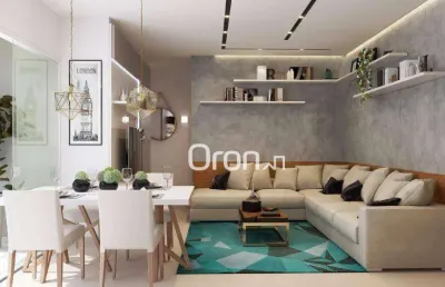 Apartamento à venda, 76 m² por r$ 453.000,00 - parque oeste industrial - goiânia/go