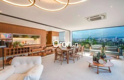 Apartamento à venda, 199 m² por r$ 2.308.000,00 - serrinha - goiânia/go