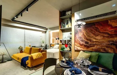 Apartamento à venda, 77 m² por r$ 947.000,00 - setor marista - goiânia/go