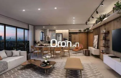 Apartamento mobiliado com 3 dormitórios à venda, 137 m² por r$ 1.450.000 - setor marista - goiânia/go