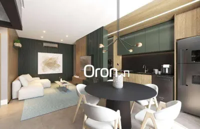 Apartamento com 2 dormitórios à venda, 69 m² por r$ 724.000,00 - jardim américa - goiânia/go