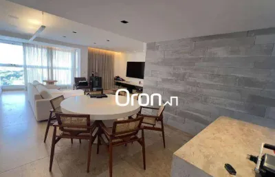 Apartamento mobiliado com 2 dormitórios à venda, 86 m² por r$ 1.020.000 - setor bueno - goiânia/go