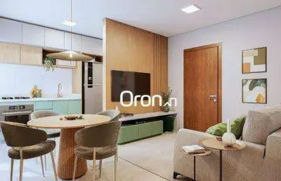 Apartamento garden com 2 dormitórios à venda, 63 m² por r$ 412.000,00 - setor faiçalville - goiânia/go
