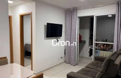 Apartamento com 2 dormitórios à venda, 54 m² por r$ 252.000,00 - vila rosa - goiânia/go