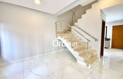 Sobrado com 3 dormitórios à venda, 145 m² por r$ 780.000,00 - condomínio house garden atlântico - goiânia/go