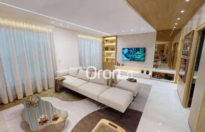 Apartamento com 3 dormitórios à venda, 218 m² por r$ 2.265.000,00 - setor marista - goiânia/go