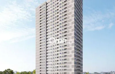 Apartamento com 2 dormitórios à venda, 43 m² por r$ 350.000,00 - jardim atlântico - goiânia/go