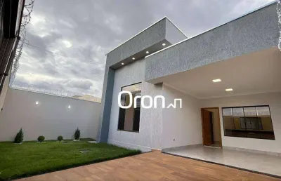 Casa com 3 dormitórios à venda, 110 m² por r$ 530.000,00 - residencial mirante - goiânia/go