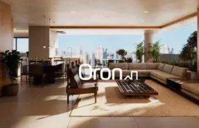 Apartamento com 3 dormitórios à venda, 209 m² por r$ 2.490.000,00 - setor marista - goiânia/go