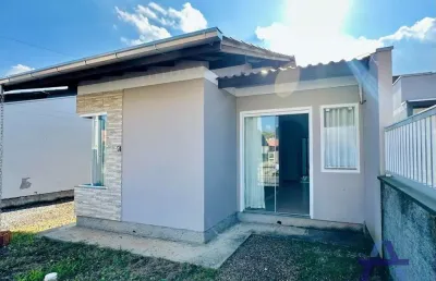 Casa com 2 quartos à venda na rua melaine imme,, 31, arapongas, indaial por r$ 379.000
