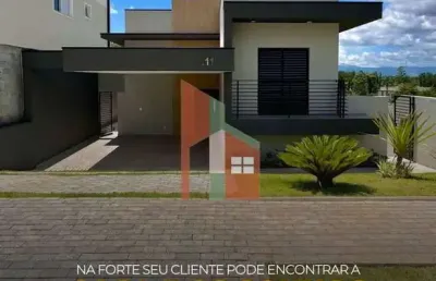 Novo! sobrado c/ 3 suítes em atibaia, condomínio buona vita
