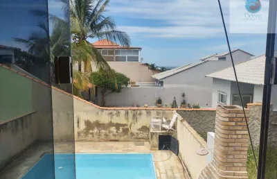 Ocean vende: jardim atlântico, casa, piscina, churrasqueira, 2 quartos,1 suíte, 500 metros da praia.
