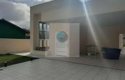 Ocean vende: jardim atlântico, casa, 3 quartos, sendo 1 suíte, área gourmet com lavabo, jardim.