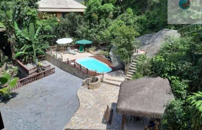Ocean vende ou permuta: recanto, condomínio, casa de cinema, 5quartos, 5 min. itacoatiara.