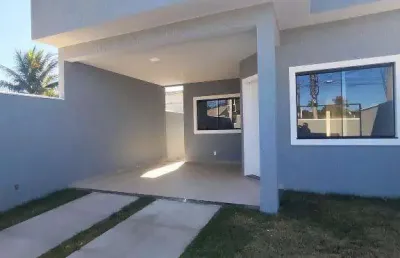 Ocean vende: itaipuaçu, casa 3 quartos sendo 1 suíte, coz. americana, blindex, porcelanato, granito.