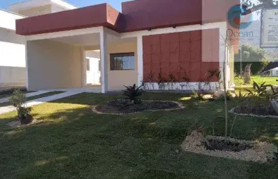 Ocean vende: são josé do imbassaí, condomínio, casa linear, 3 quartos sendo 1 suíte com closet