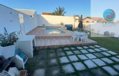 Ocean vende: jardim atlântico, casa, 3 quartos sendo 1 suíte, piscina, área de lazer,