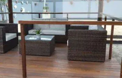 Ocean vende: barroco, casa, 3 quartos sendo 1 suíte, piscina, área gourmet, closet