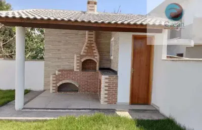 Ocean vende: jardim atlântico central, casa, 2 quartos sendo 1 suíte com closet, área gourmet