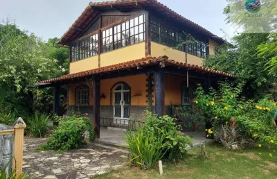 Ocean vende: itaipuaçu, casa 4qts, 2 quadras praia, piscina, churrasqueira, terreno 1.440m²