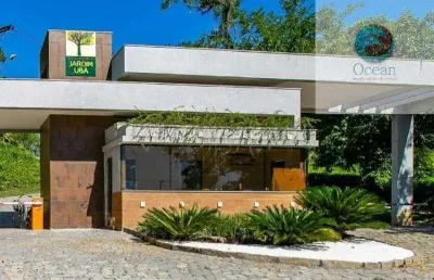 Ocean vende: marica, condomínio jardim ubá, alto padrão, terreno plano 395m².