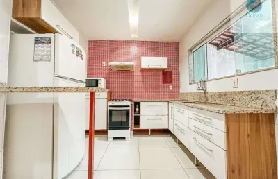 Ocean vende: maria paula, casa 2 suítes, anexo, área serviço, garagem. próximo a via principal