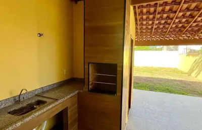 Ocean vende:  itaipuaçu, casa 3 quartos, sendo 1 suíte, conceito aberto, churrasqueira,  blindex