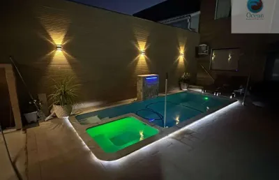 Ocean vende: itaipuaçu, casa 3quartos (1 suite), placa solar, hidro, piiscina, área gormet