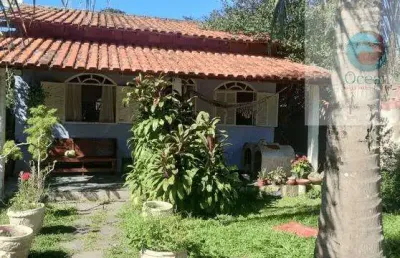 Ocean vende: barroco, casa, 2 quartos, quintal amplo, 480m2 de terreno, rua asfaltada, 1km da praia
