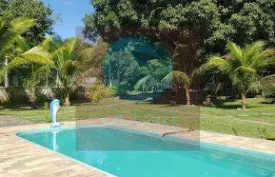 Ocean vende: itaocaia valley área de 5.000 metros casa grande com varandas, piscina, campo futebol