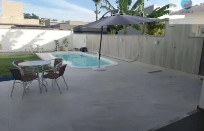 Ocean vende: maricá , condomínio, casa 3 quartos, sendo 1 suíte, área gourmet, garagem, piscina