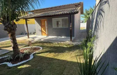 Ocean vende:  maricá, itaipuaçu, casa 3 quartos, sendo 1 suíte, porcelanato, terreno 480m².