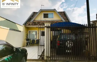 Casa com ático/99m² á 16min shopping s.josé/27min curitiba/ r$ 350mil.