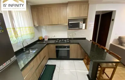 Apartamento com 02 quartos e 01 vaga no cidade jardim, sjpinhais r$295mil