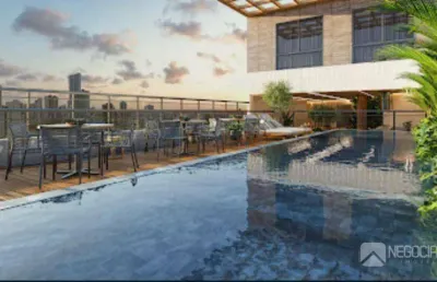 Apartamento com 1 dormitório à venda, 35 m² por r$ 350.097,00 - jardim oceania - joão pessoa/pb