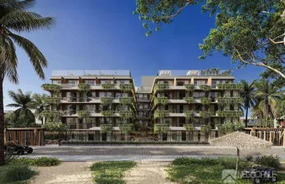 Apartamento com 1 dormitório à venda, 39 m² por r$ 460.501 - poço - cabedelo/pb