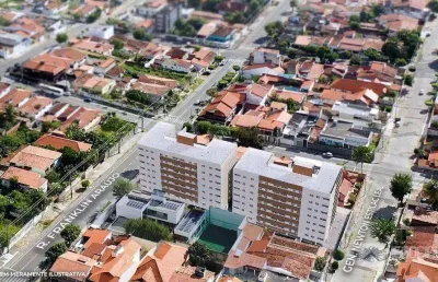 Apartamento à venda, 52 m² por r$ 240.000,00 - alto branco - campina grande/pb